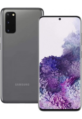 Samsung Galaxy S20 5G, 128GB, Cosmic Gray - Unlocked (Renewed)